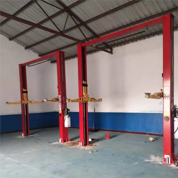 Avtomobilni ta'mirlash uchun 2 ta post portalli lift
