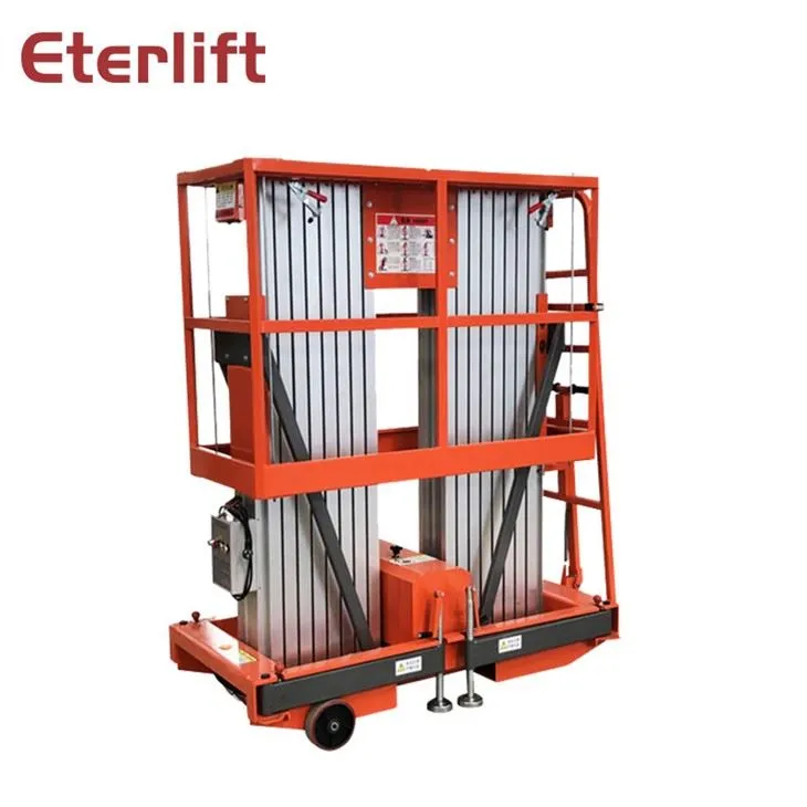 Shlangi platforma alyuminiy odamni ko'tarish