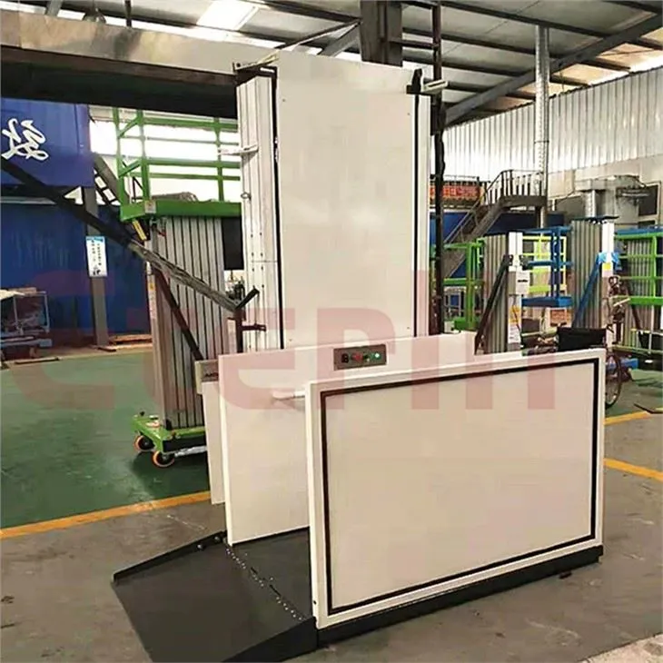 3,5 m uydagi nogironlar aravachasi lifti