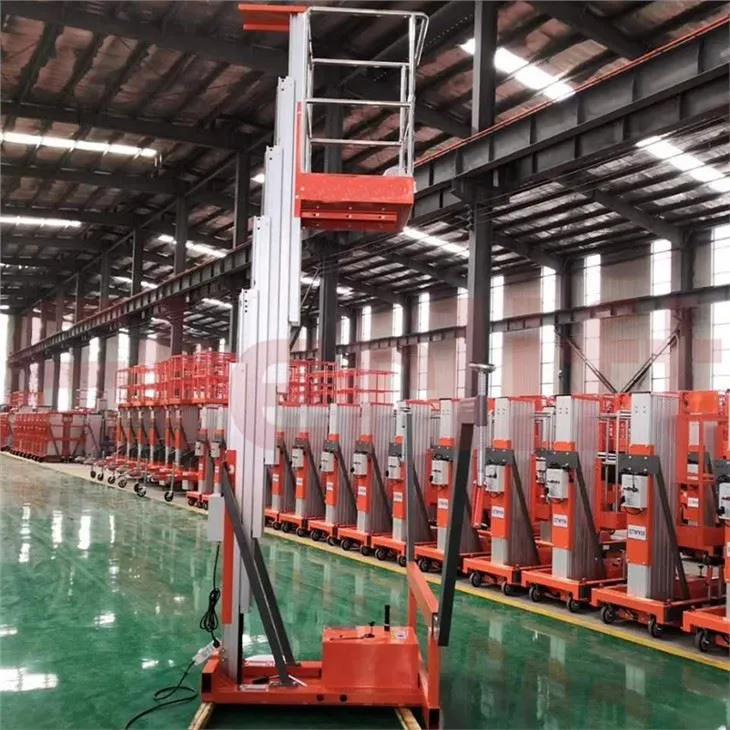 8 Meter Single Mast Aluminum Lift Platform