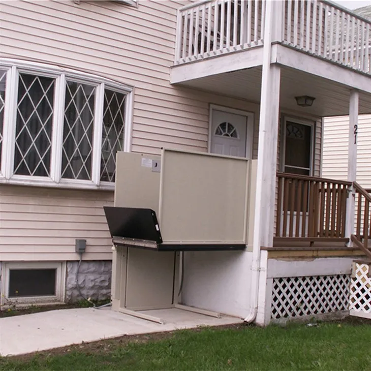 Turar-joy zinapoyalari nogironlar aravachasi liftlari