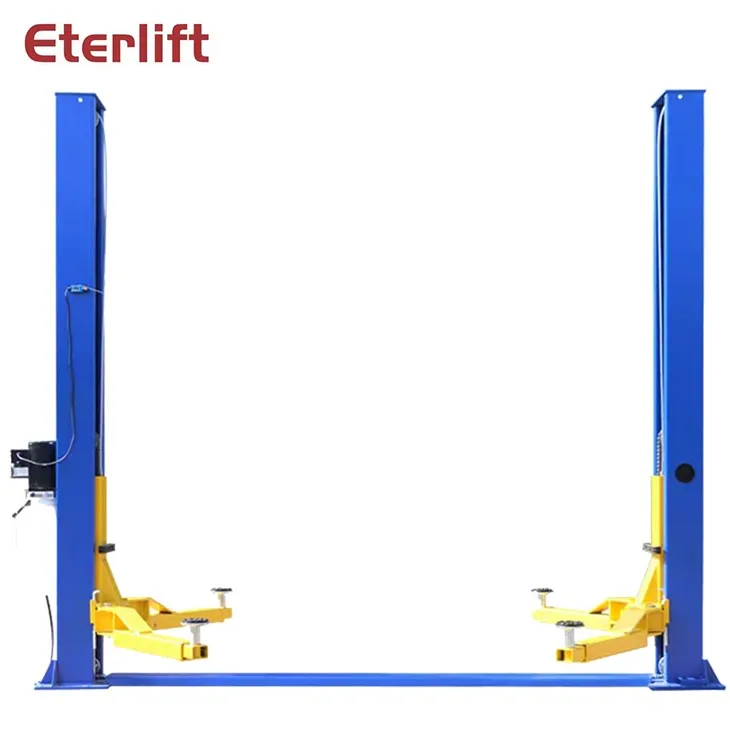 Avtomobil uchun ikkita postli vertikal lift