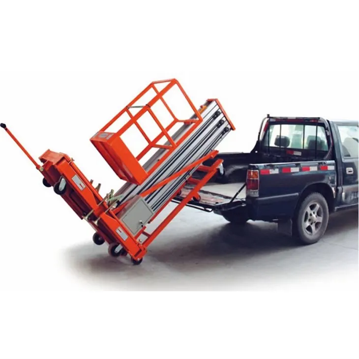 Moslashtirilgan Vertikal Yagona Mast Lift