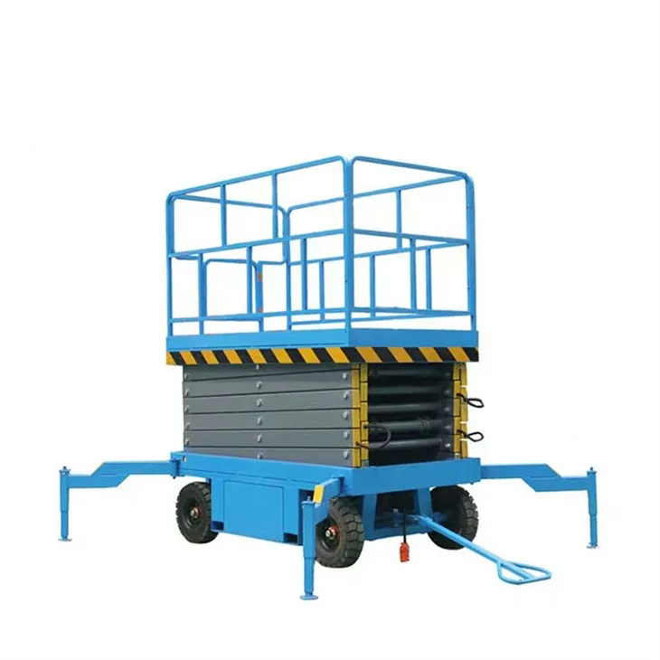 Mobil elektr qaychi ko'targich