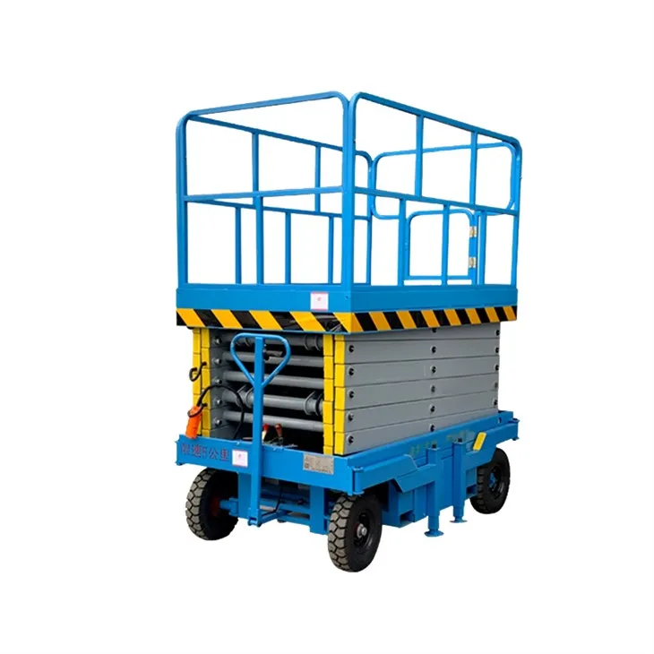 Mobil qaychi tipidagi havo platformasi