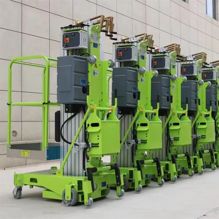 Bir kishilik gidravlik lift