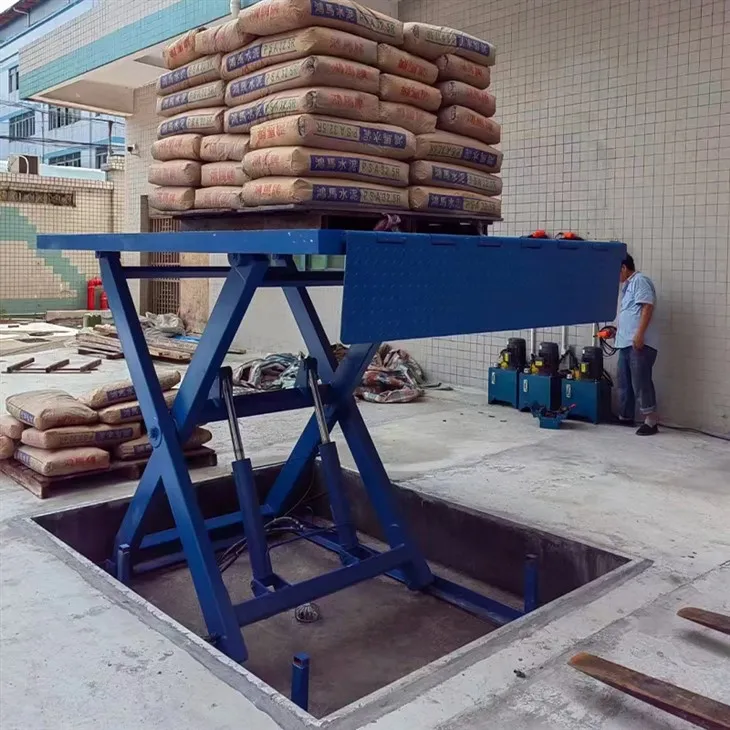 Vertikal qaychi platformali liftlar