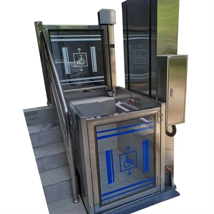 Nogironlar aravachasi lift platformasi lifti